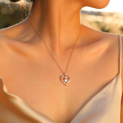 LOVE YOU HEART NECKLACE