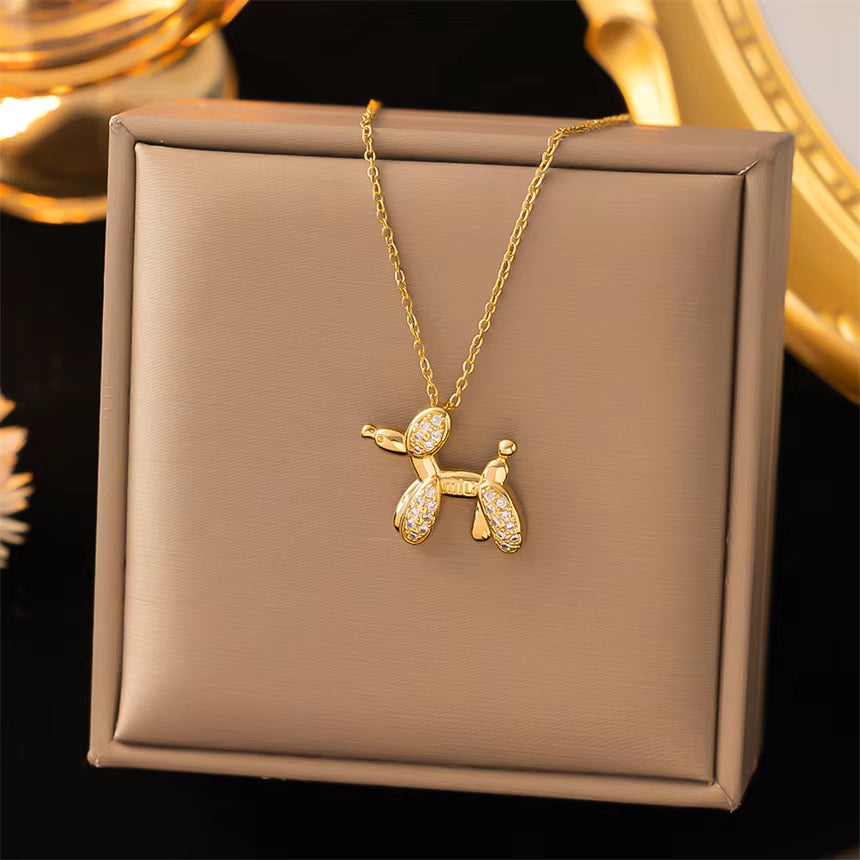 BALLOON DOG NECKLACE