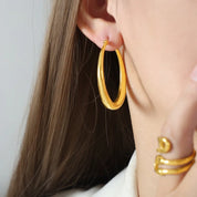 HOPHOP GOLD EARRINGS