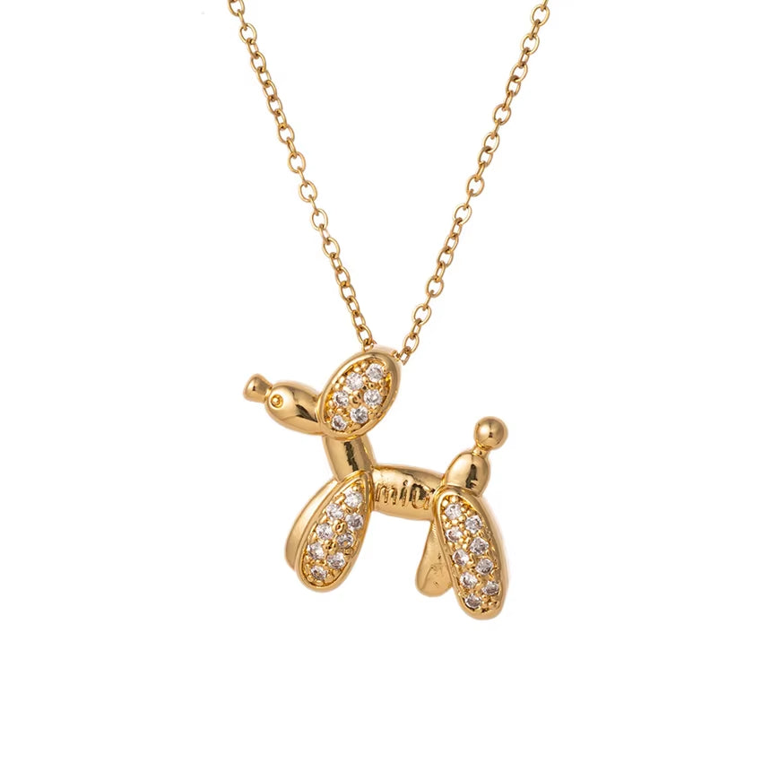 BALLOON DOG NECKLACE